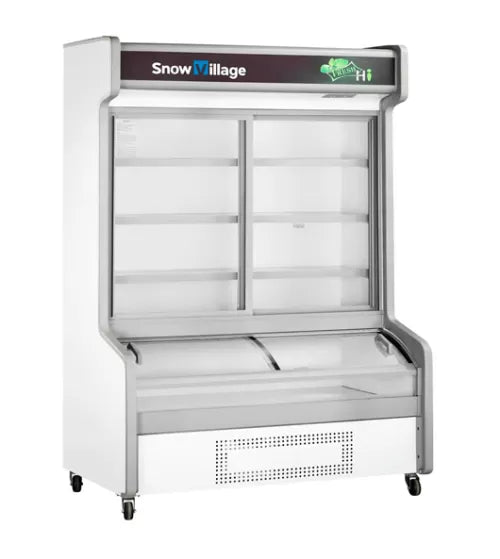 Double Door Dual Temperature Display Cabinet – Snow Village HY-1800 (860L)