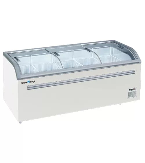 Dual Temperature Supermarket Island Freezer – Snow Village SD/SC-718 (718L)