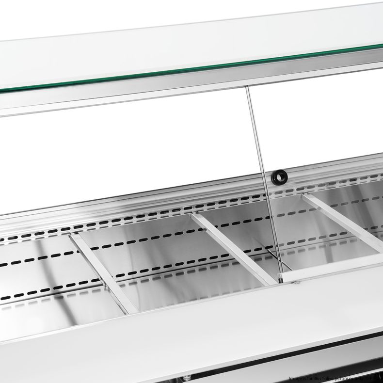 Thermaster Cold Salad & Noodle Bar 4x1/1 GN Pans PG150FA-XG