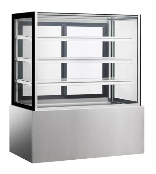 Square Glass Chilled Food Display – Snow Village DG-1200FZH (510L)