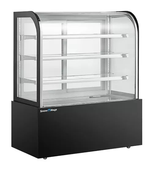 Glass Chilled Food Display – Snow Village DG-1800FYH (760L)