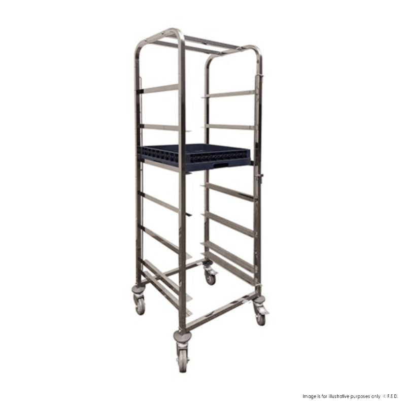 Modular System Dishwasher Basket Trolley 6 Tray 404092