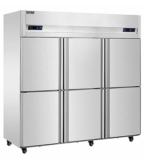 Stainless Steel Six Door Freezer – Snow Village CFD-60D6F (1430L)