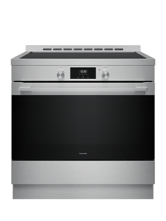 Euromaid 90cm Electric Oven Ceramic Cooktop Stainless Steel