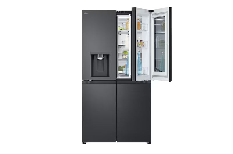 LG GF-V900MBLC 847L French Door Fridge with Instaview (Matte Black)