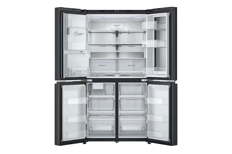 LG GF-V900MBLC 847L French Door Fridge with Instaview (Matte Black)