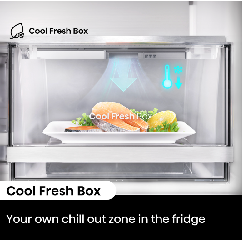 Hisense HRCD640TBW 640L PRUFLEX French Door Fridge Dual Ice & Water ConnectLife WiFi