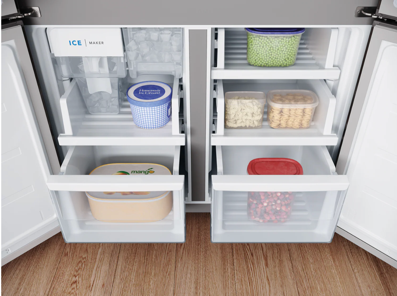 Westinghouse 564L Quad Door Refrigerator WQE5750BB