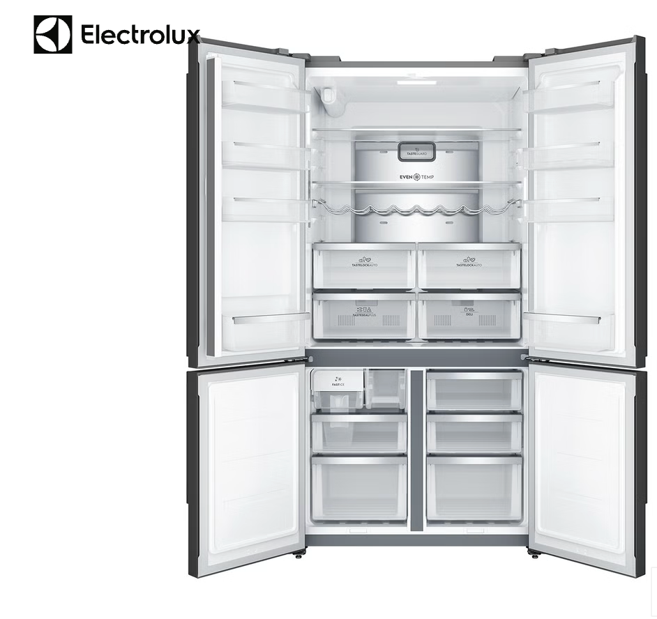 Electrolux EQE5657BA 562L Black Quad Door Fridge
