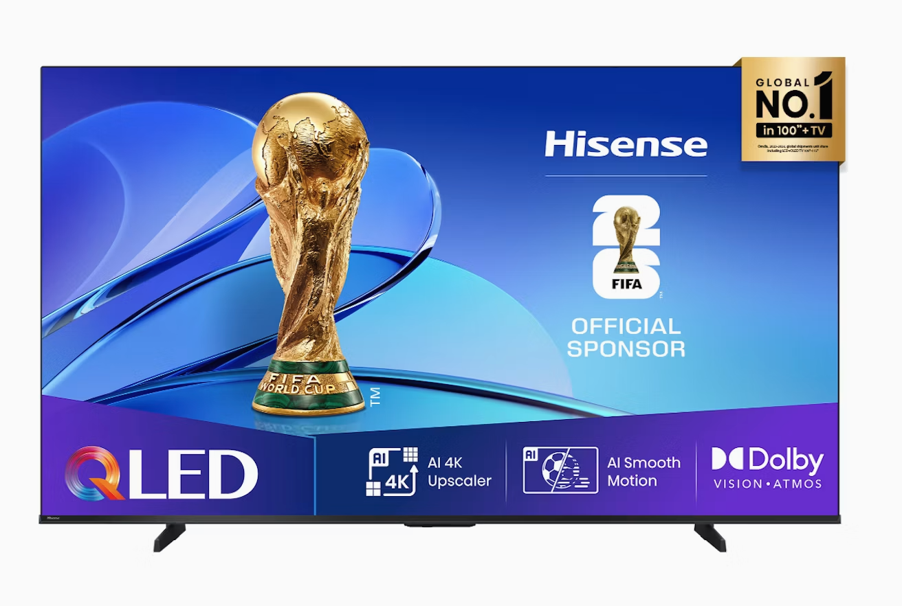 Hisense 65Q6QAU 65" QLED 4K Smart Google TV AI 4K Upscaler Dolby Vision & Dolby Atmos 2025 |3 Year Warranty