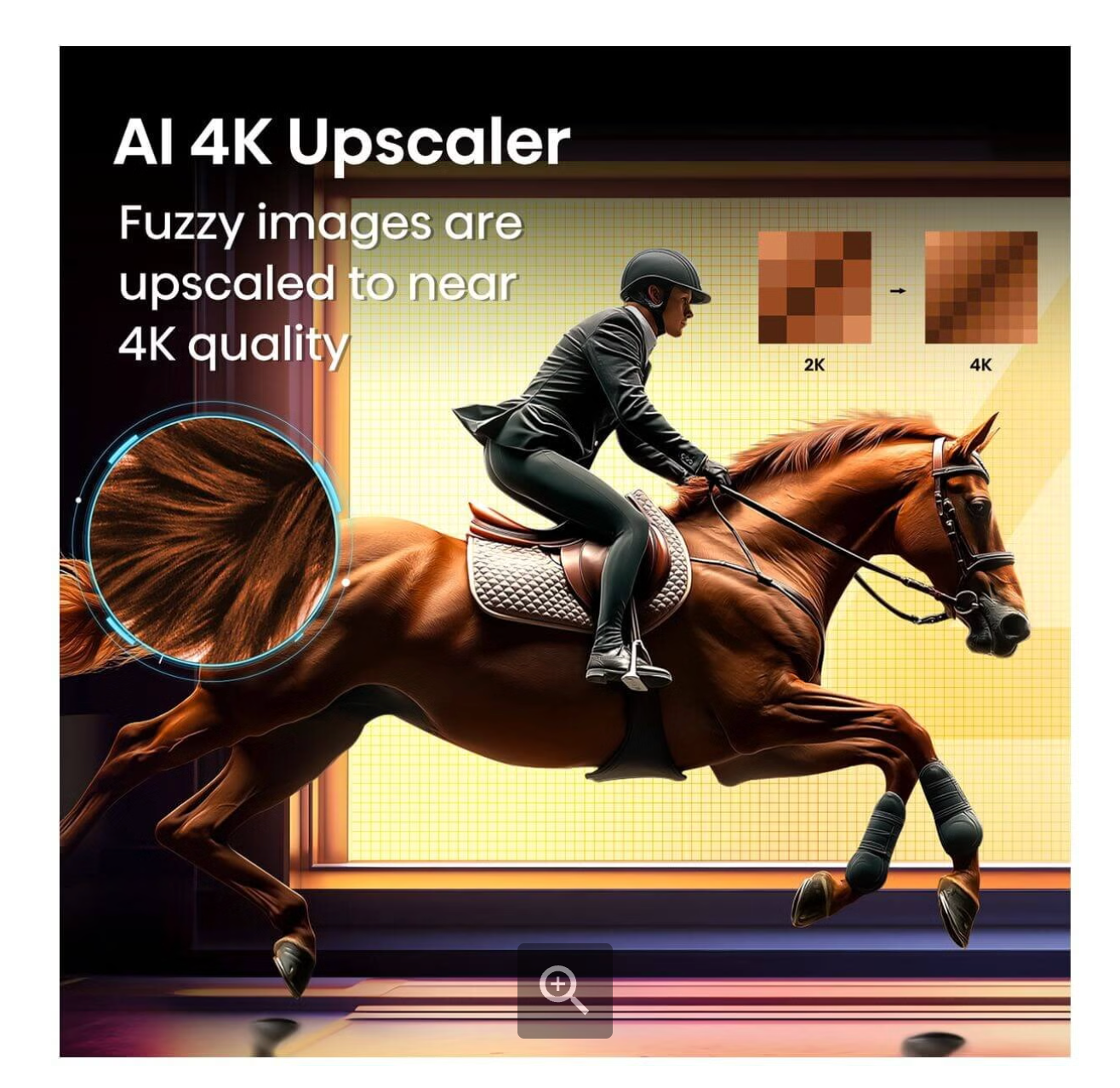 Hisense 85Q6QAU 85" QLED 4K Smart Google TV Dolby Vision Atmos AI Upscaler 2025 3 Year Warranty