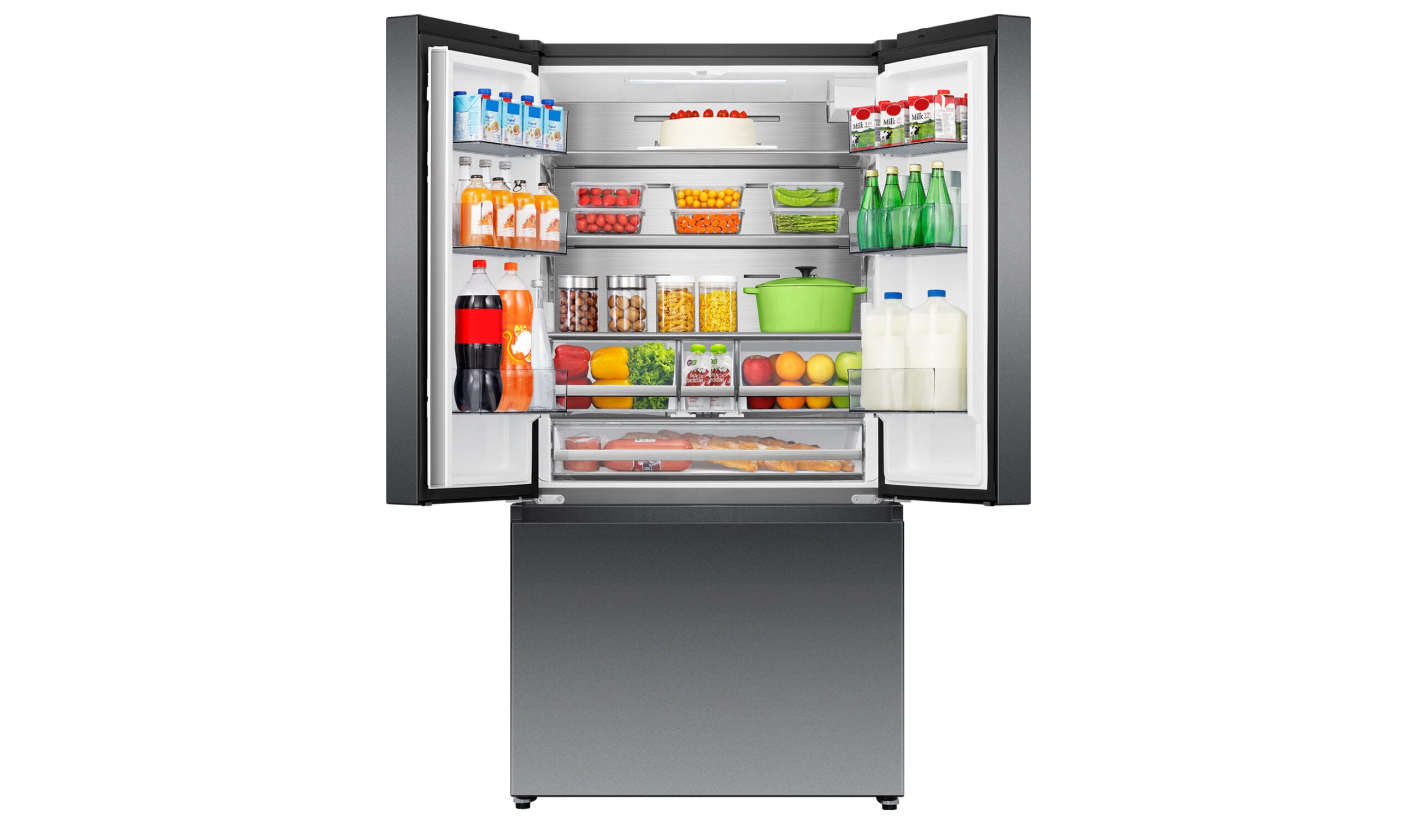Hisense 634L French Door Refrigerator HRFD634BW