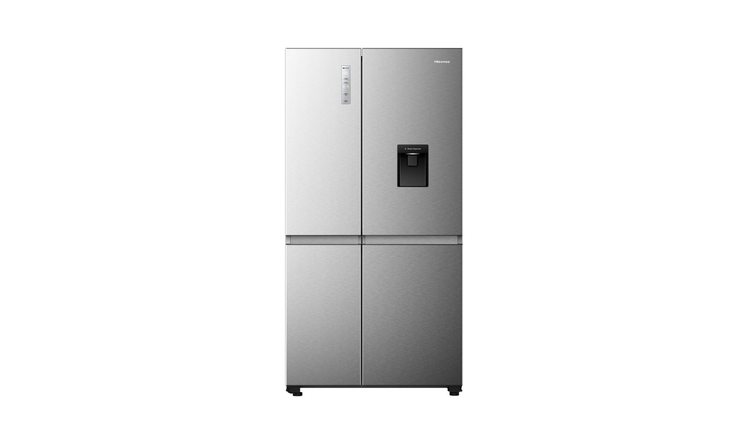 Hisense 649L PureFlat Side by Side Fridge (Silver) HRSBS649SW