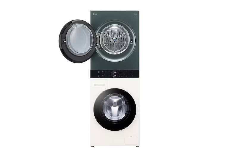 LG 12kg WashTower™ All-In-One Stacked Washer & Dryer (Forest Green & Beige) WWT-1209FGB (Copy)