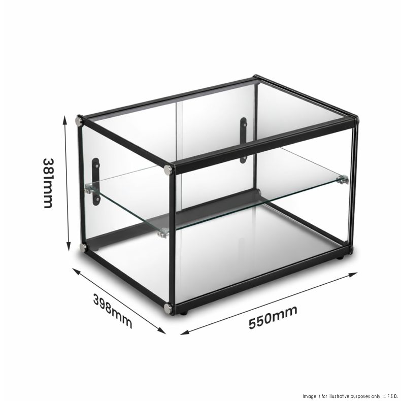 Bonvue Pre-assembled Two Layer Ambient Showcase - AD2-550