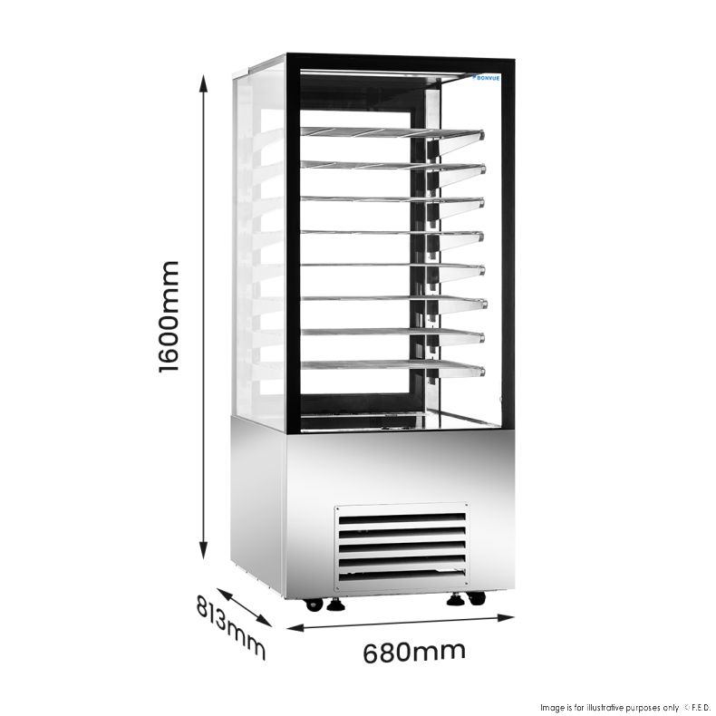 Bonvue Ambient Bakery Display Cabinet - BDC-510