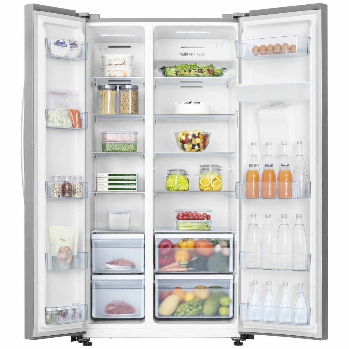 Hisense 578L Side By Side Refrigerator HRSBS578SW