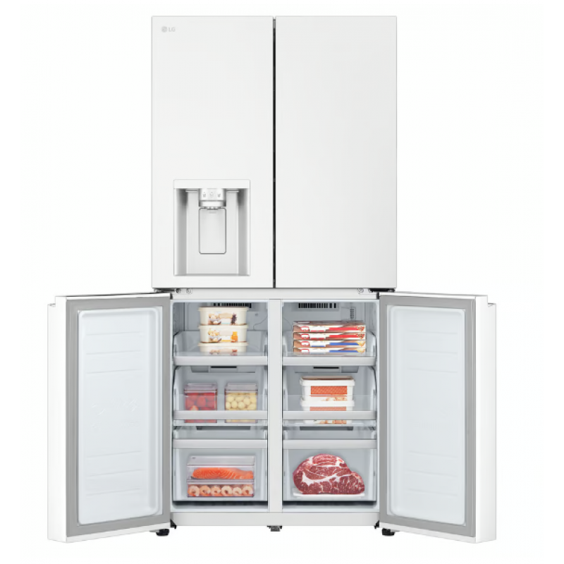 506L Slim French Door Fridge - Plumbed (GF-L500MWH)
