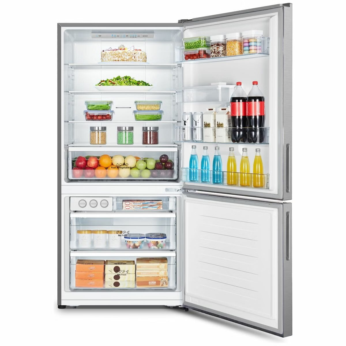 Hisense 519L Side by Side Fridge (Black) HRSBS519B