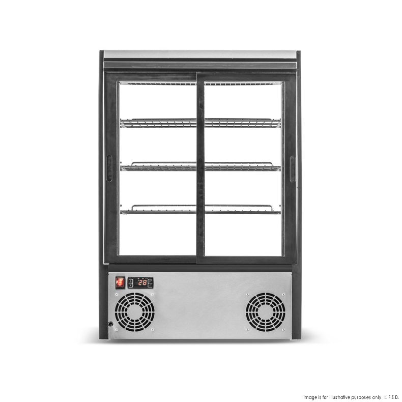 Bonvue Chilled Angled Counter-Top Food Display - CTA-146