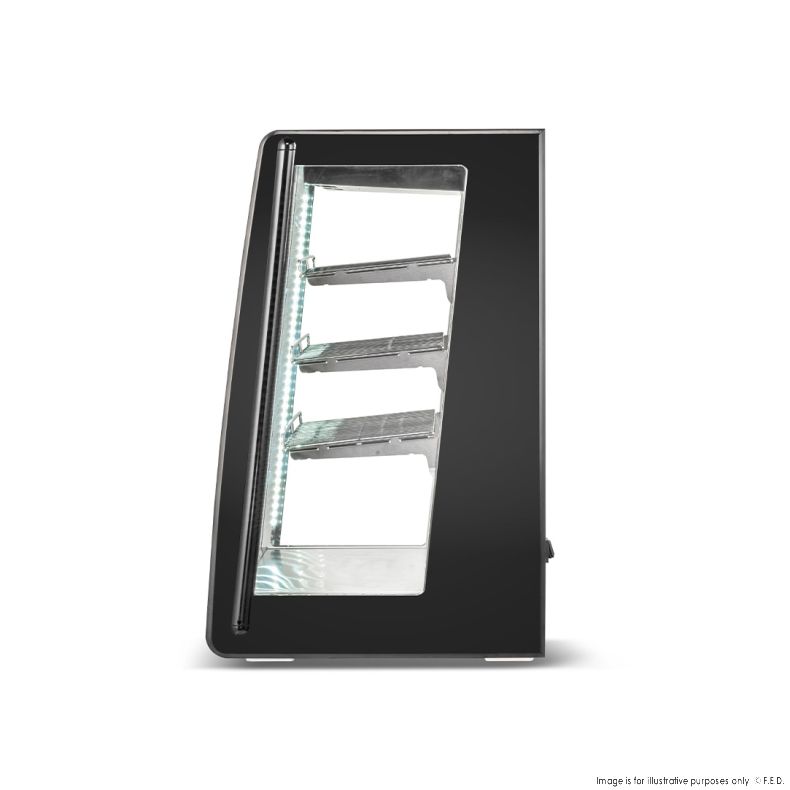Bonvue Chilled Angled Counter-Top Food Display - CTA-196