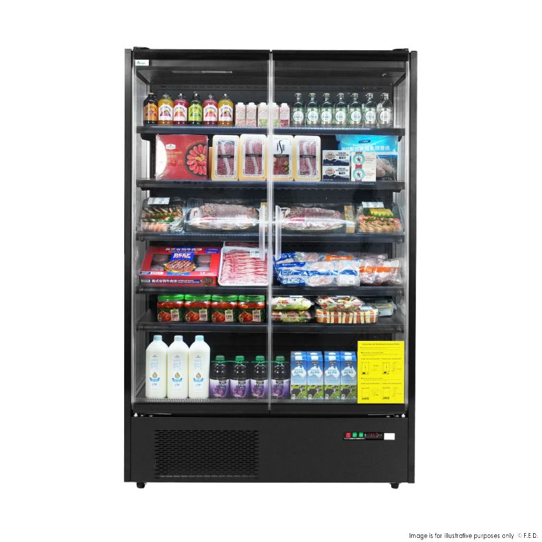 Thermaster Supermarket Panorama 2 Door Chiller Display - DC-125B