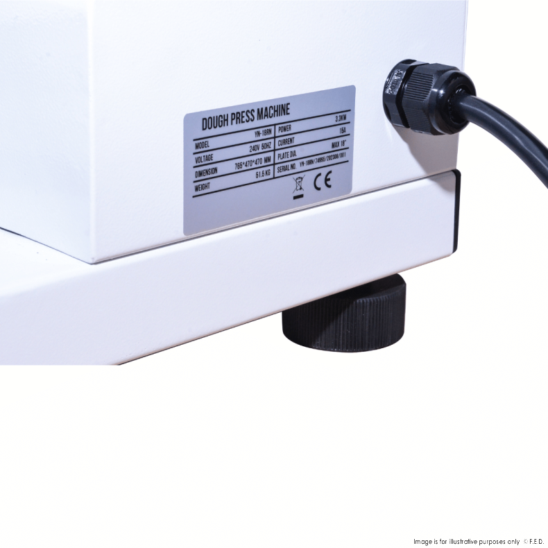 Tyrone Round Dough Press - DP-18S