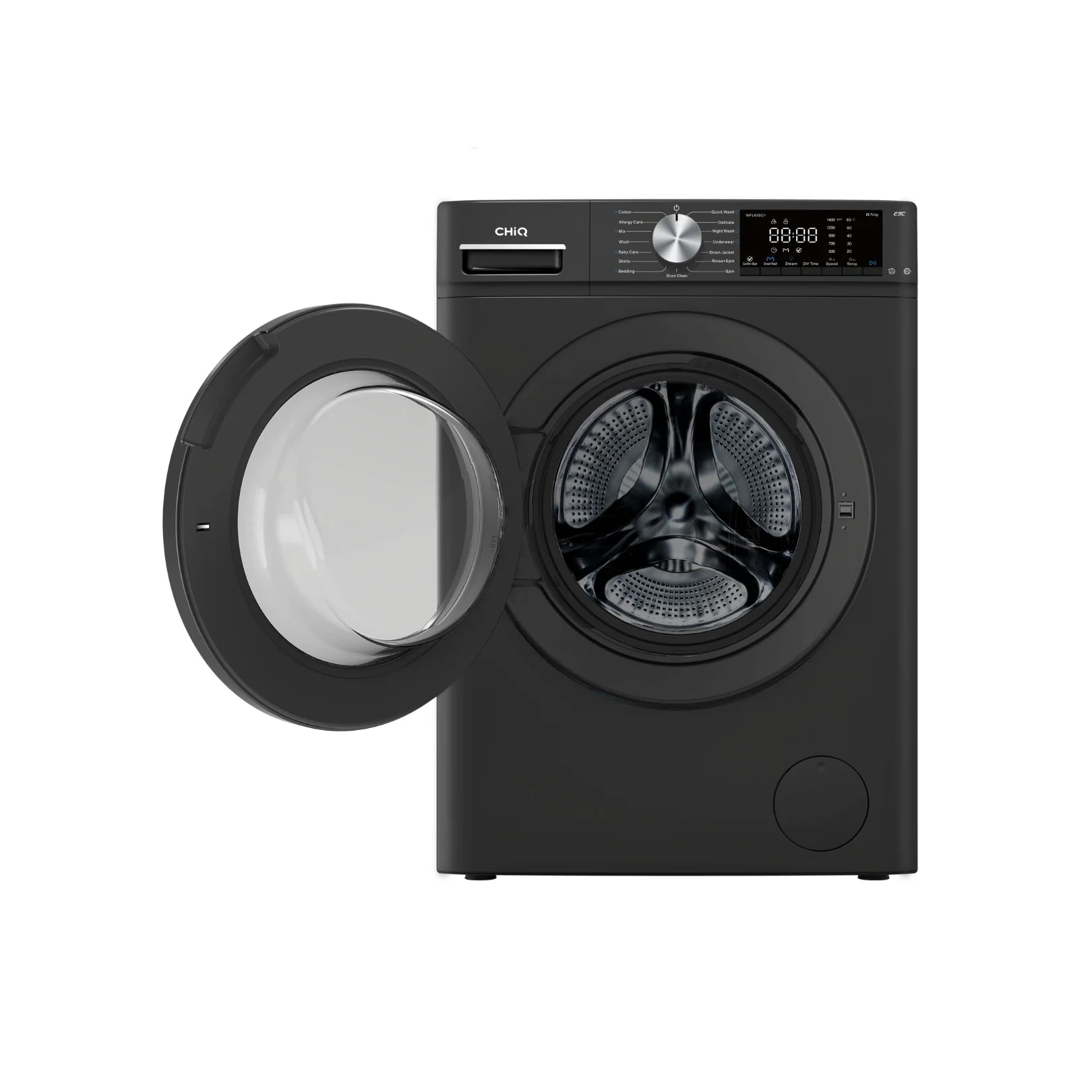 CHiQ 8.5Kg Front Load Washer Gun Metal (WFL85SG1)