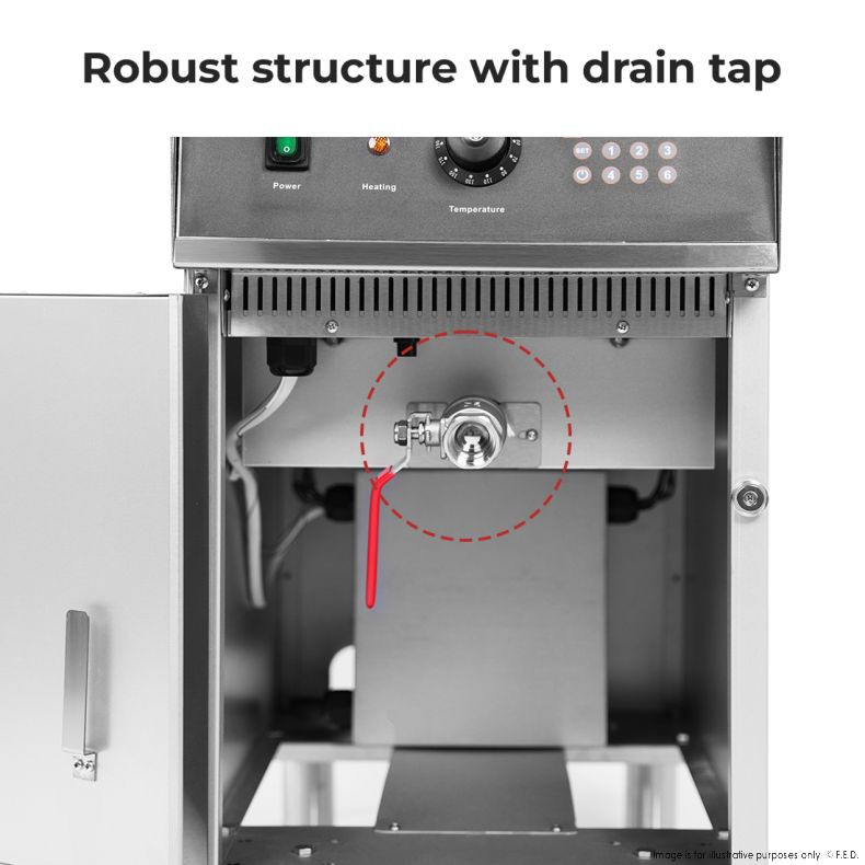 Frymax 28L Oil Capacity Electric Fryer EF-28LE