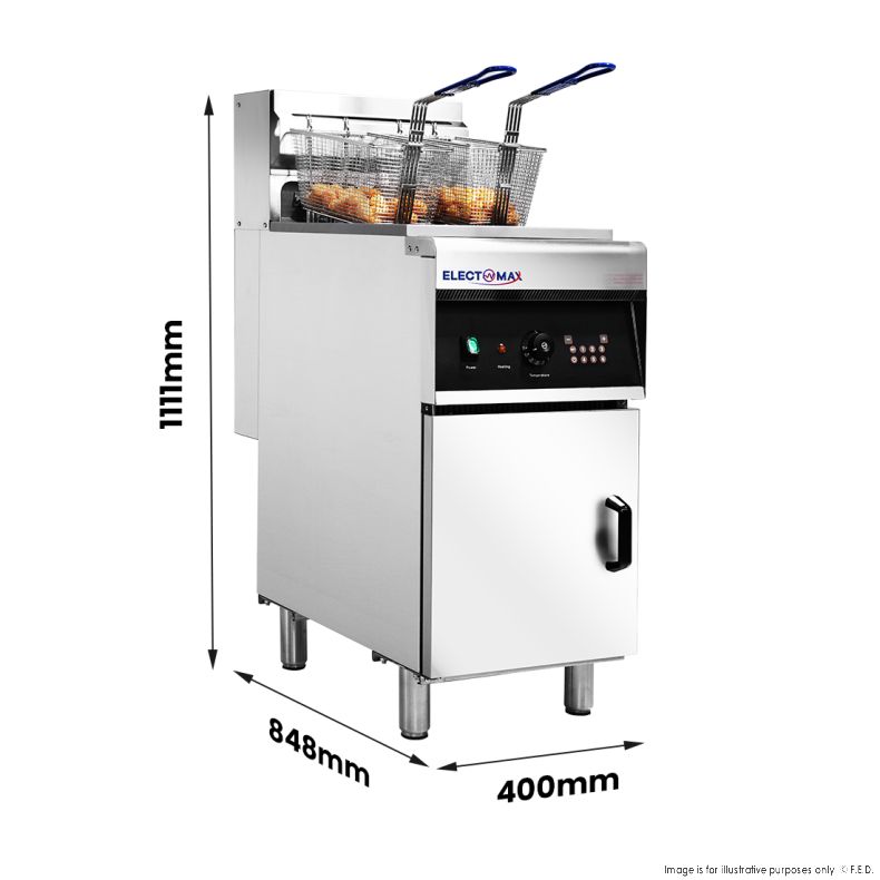 Frymax 28L Oil Capacity Electric Fryer EF-28LE
