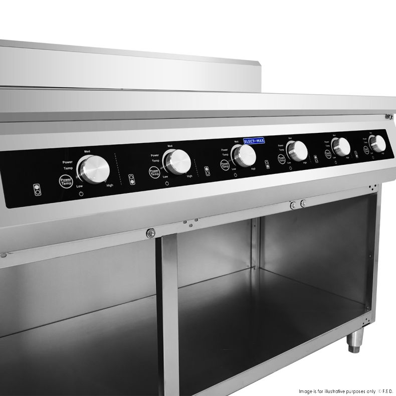 Electmax 700 Series Induction 6-Burner Cooker with Splashback EIC7-1200P