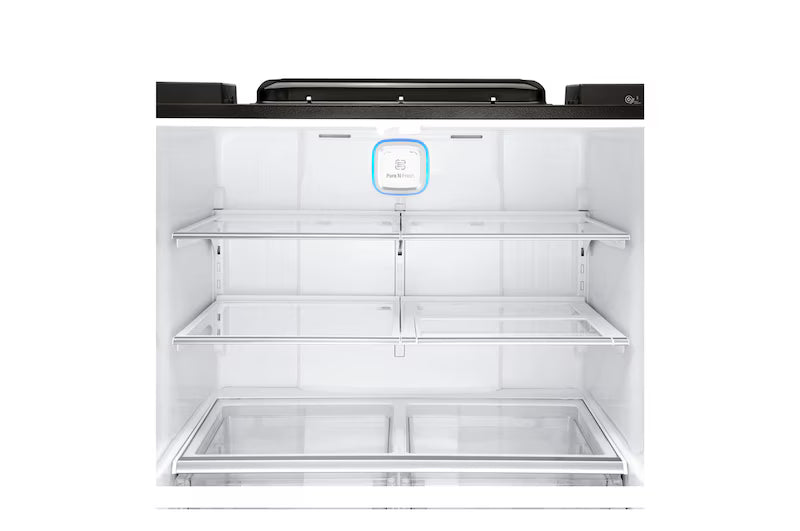 708L French Door Fridge, with Door-in-Door, in Black Stainless Steel (GF-D708BSL)