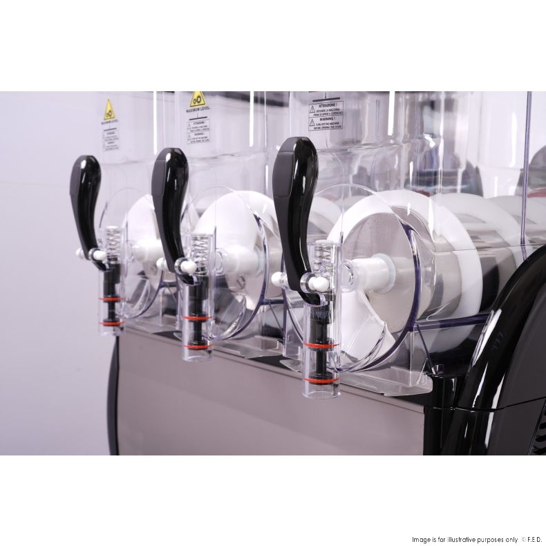 FABIGANI-3S Triple 12 Litre Granita and Slushy Machine