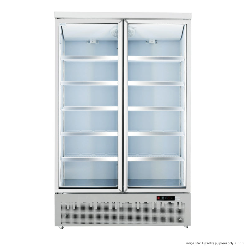 Thermaster Double Door Supermarket Fridge - LG-1000GBM