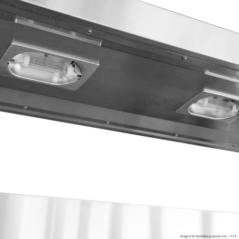 Benchstar Commercial Food Warmer with 4 Lamps – FW4L-092