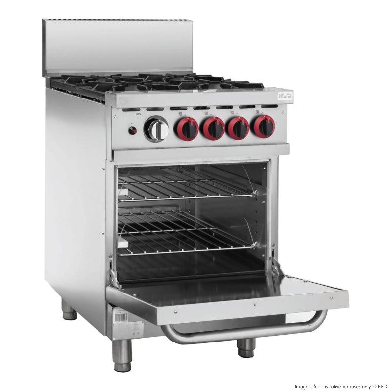 Gasmax 4 Burner With Oven Flame Failure - GBS4TSLPG