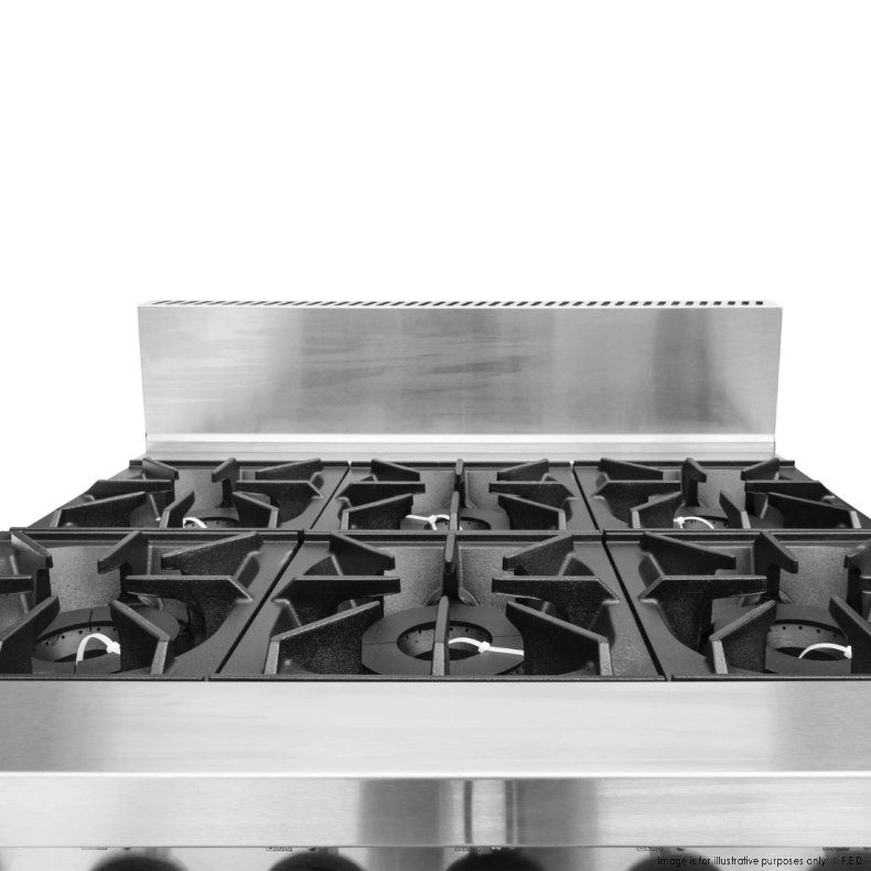 Gasmax 6 Burner With Oven Flame Failure GBS6TSLPG