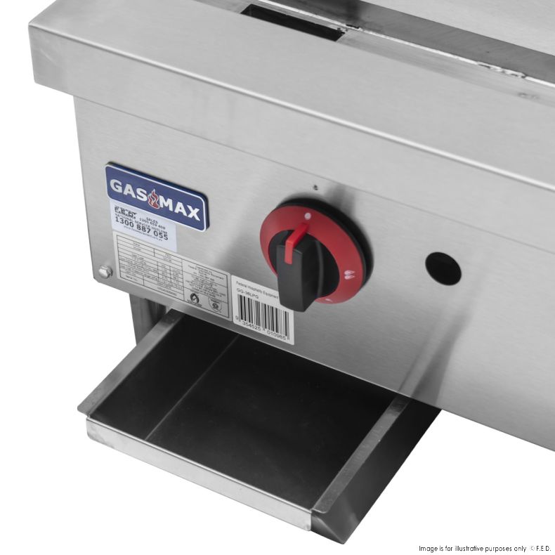 Gasmax Three burner NG Griddle Top - GG-36