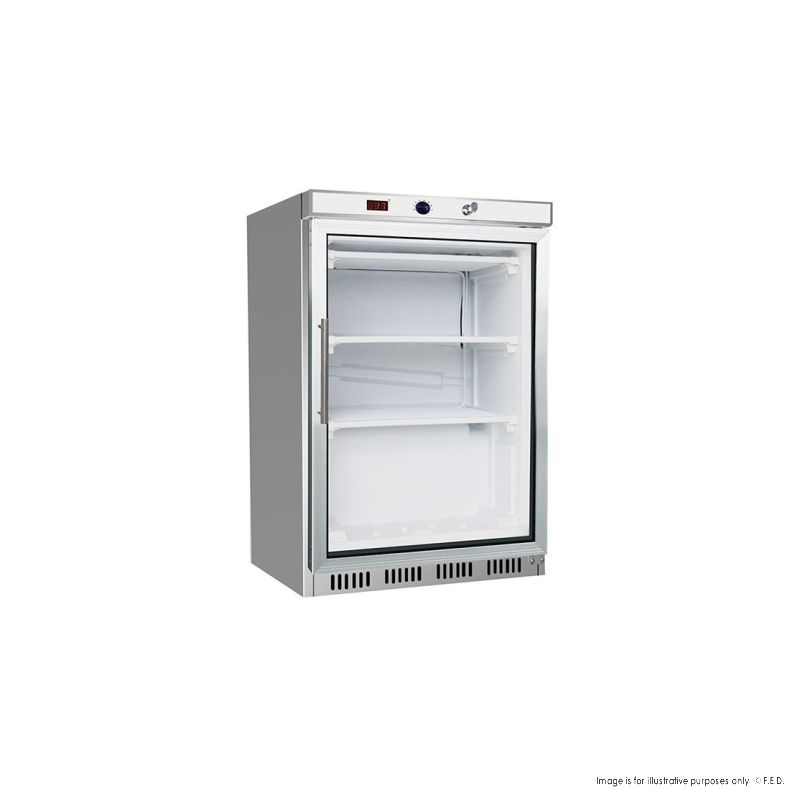 Thermaster Display Freezer with Glass Door - HF200G S/S