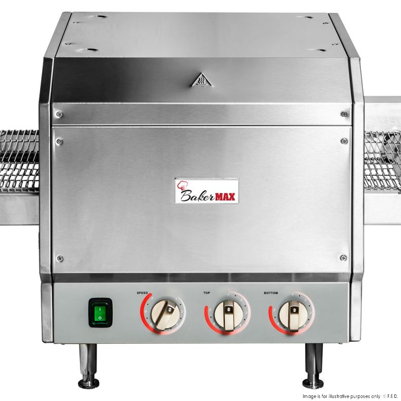 Bakermax Electric Conveyor Pizza Ovens - HX-14EP