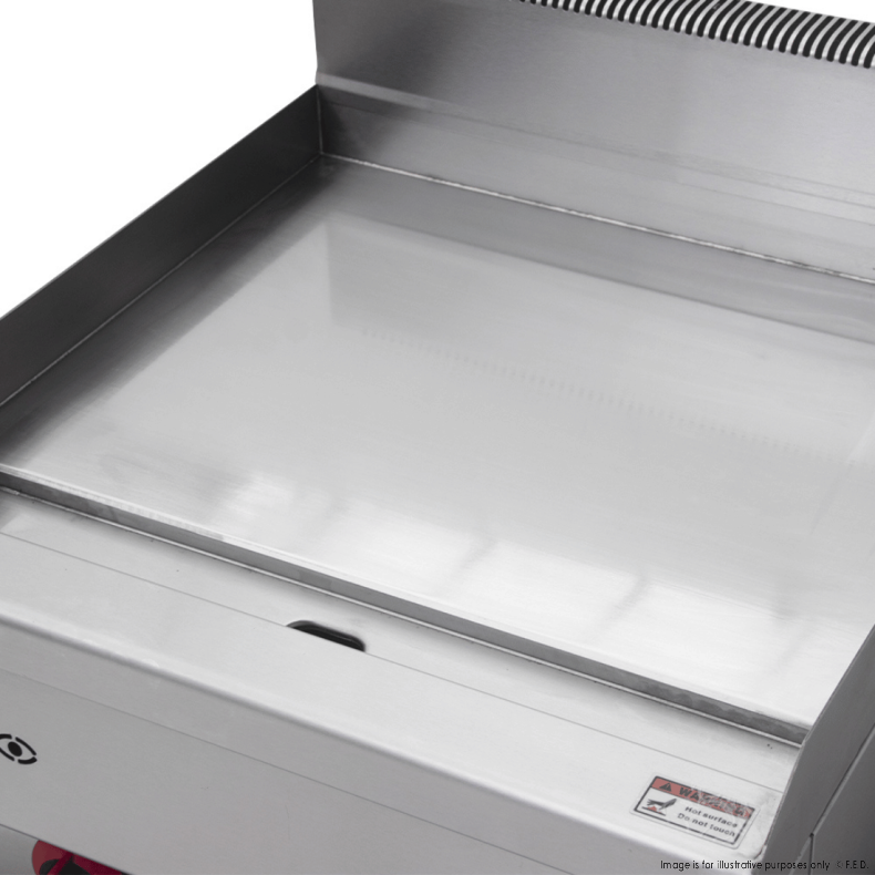 GASMAX Benchtop 2 Bunner Griddle 600mm - JUS-TRG60E