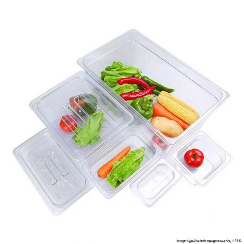 JW-P122 - Clear Poly 1/2 x 65 mm Gastronorm Pan
