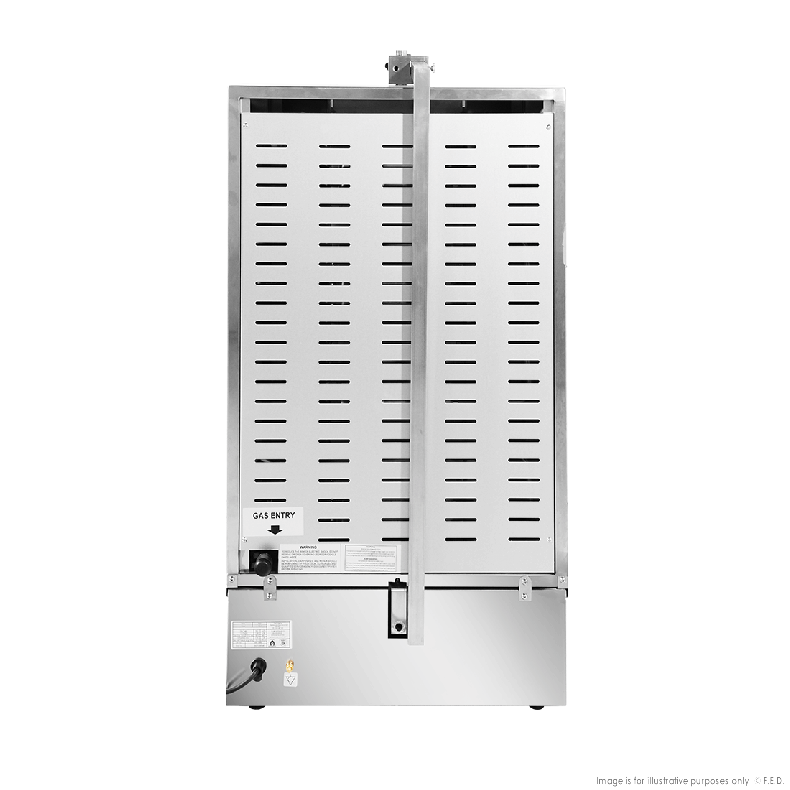 GasMax Semi-automatic 4 Burner NG Kebab Machine KB-4