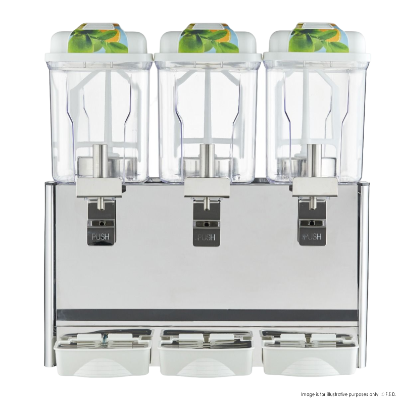 Benchstar Triple Bowl Juice Dispenser KF12L-3