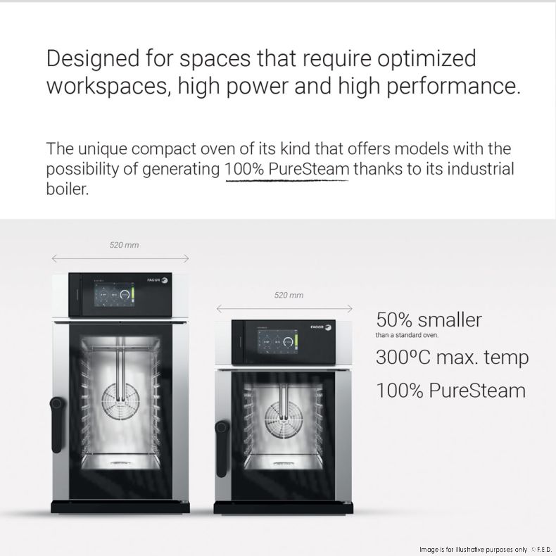 Fagor iKore Kompact Advance Compact Combi Ovens - K-AW-061ESWR