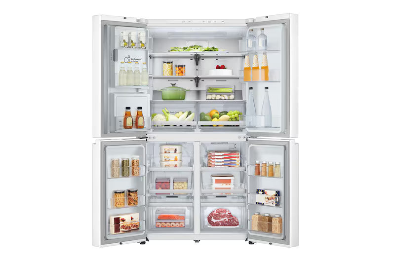LG GF-L700MWH 637L French Door Fridge (Matte White) GF-L700MWH