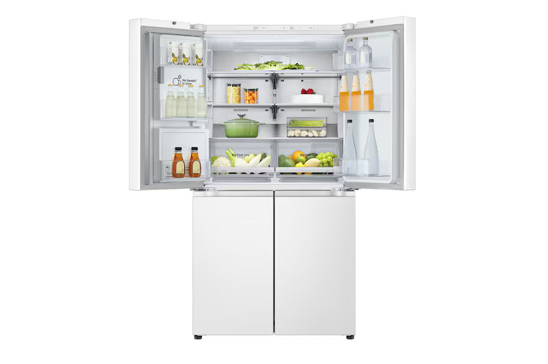 LG GF-L700MWH 637L French Door Fridge (Matte White) GF-L700MWH