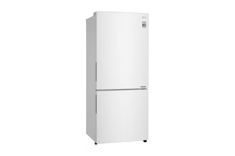 LG 420L Bottom Mount Fridge with Door Cooling in White Finish GB-455WL 2025