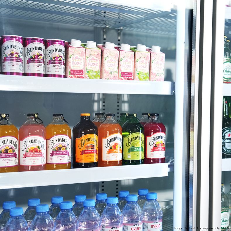 Triple Door Supermarket Fridge - LG-1500GBM