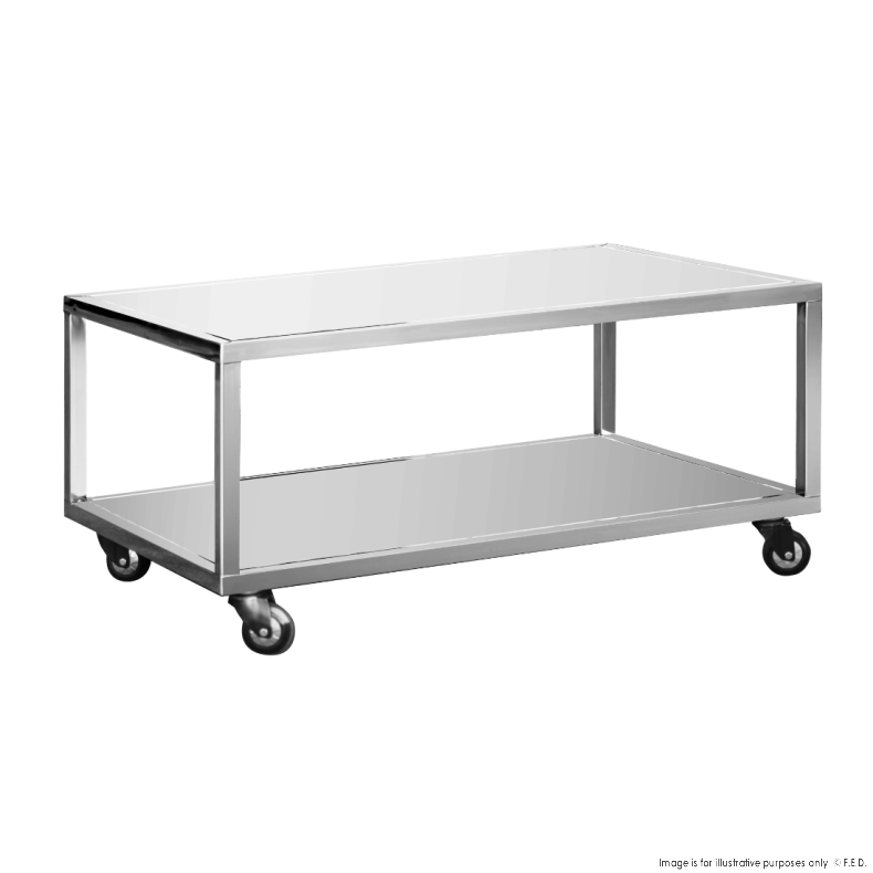 Bakermax Trolley for Electric Deck Bakery Oven - ME2-1-S